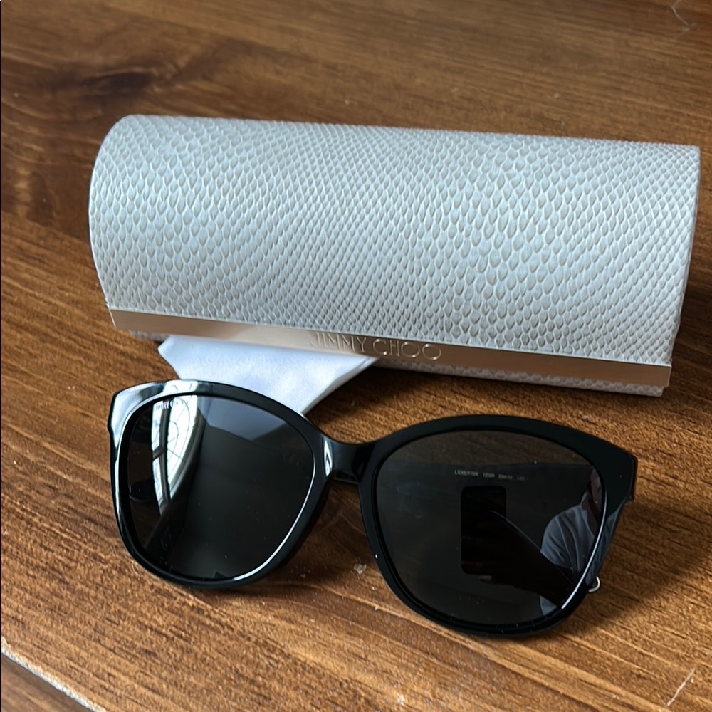 Jimmy Choo Black Sunglasses